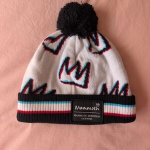 Kids' Black and White Beanie